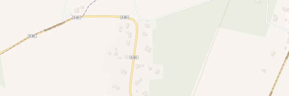 Plan du 1845 Rte de Sitton à Haut-Mauco