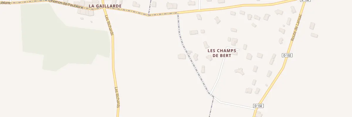 Plan du 2 La Gaillarde à Mombrier