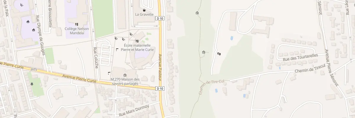 Plan du 121 Av Pasteur à Floirac