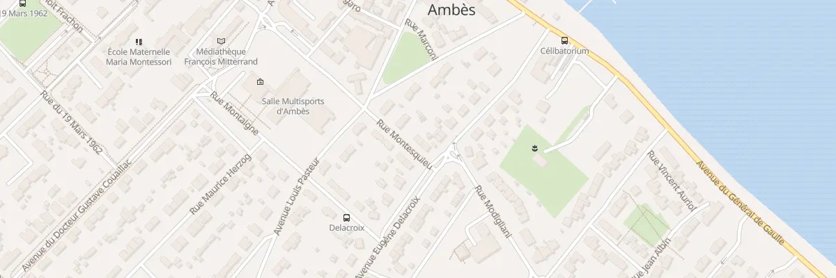 Plan du 13 Rue Montesquieu à Ambès
