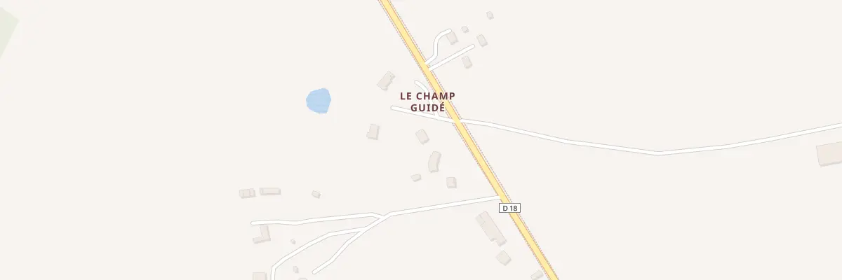 Plan du 13 Le Champ Guidé à Saint-André-de-Messei