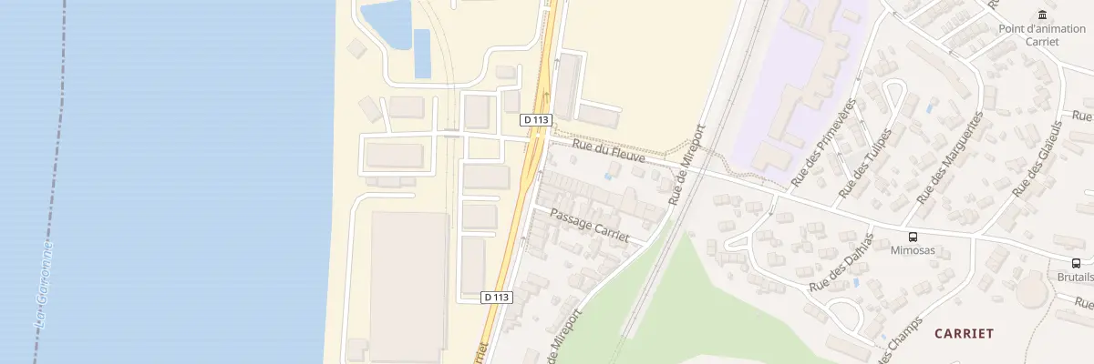 Plan du 90 Quai Carriet à Lormont