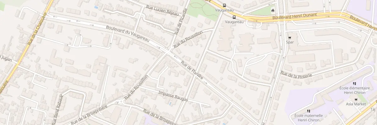 Plan du 5 Rue de Flandre à Angers
