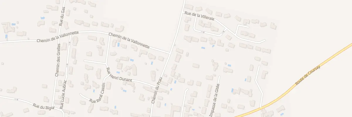 Plan du 40 Che du Prau à Villiers-en-Plaine