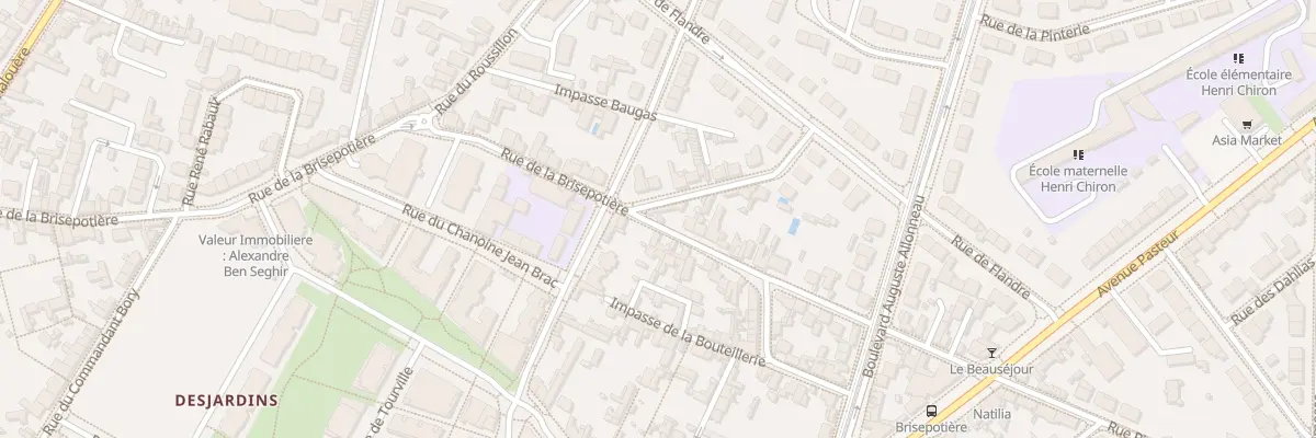 Plan du 57 Rue de la Brisepotière à Angers