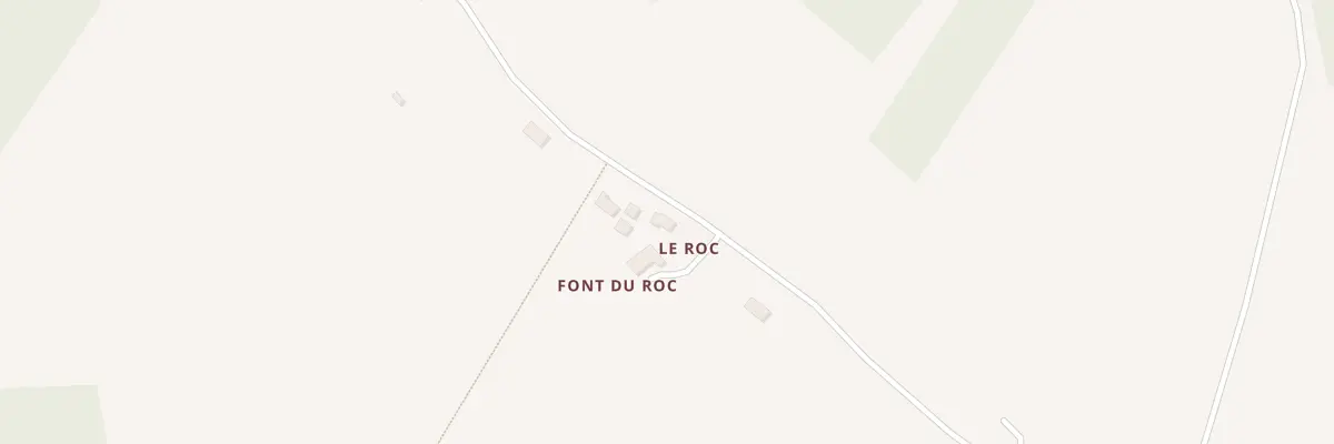 Plan du 3T Font du Roc à Soubran