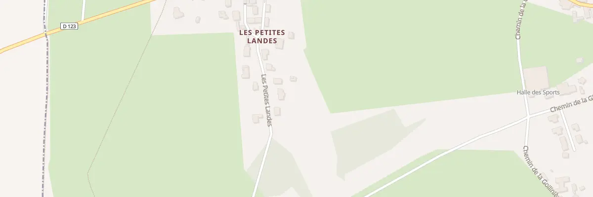Plan du 22 Les Petites Landes à Soulaines-sur-Aubance