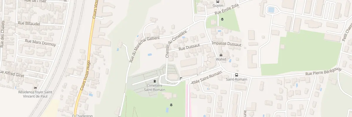 Plan du 14 Rue Dussaut à Cenon