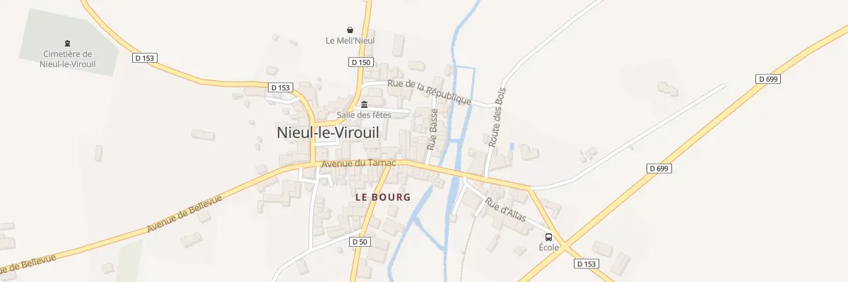 Plan du 3 Rue Basse à Nieul-le-Virouil
