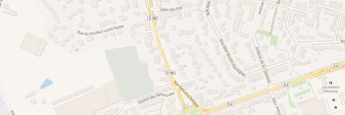 Plan du 40 Rue David d’Angers aux Ponts-de-Cé