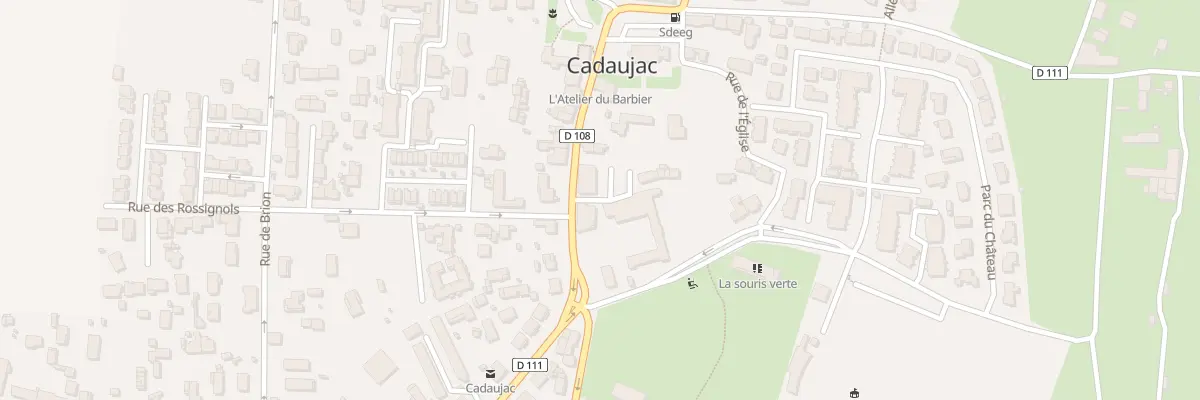Plan du 162 Av du Gen de Gaulle à Cadaujac