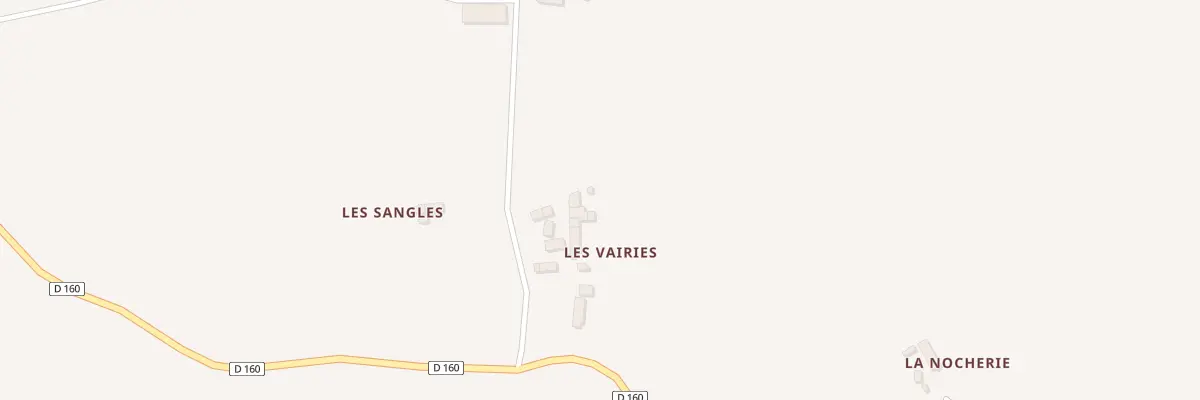 Plan du 3 Les Varies à Montreuil-Poulay