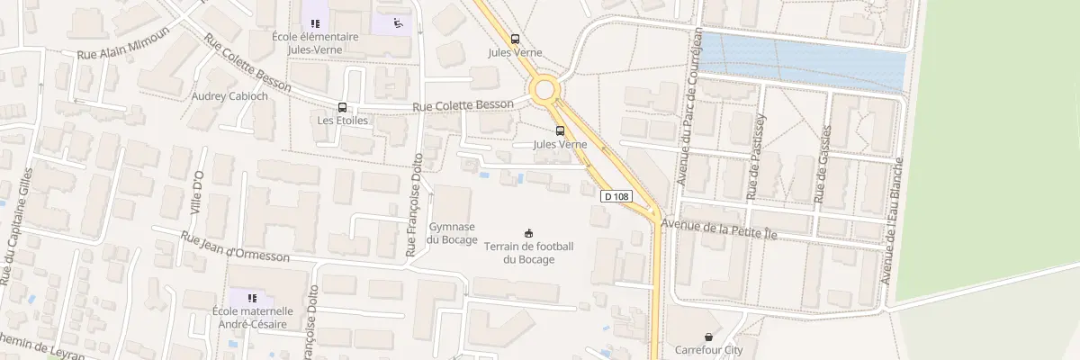 Plan du 22 Av Mirieu de Labarre à Villenave-d’Ornon