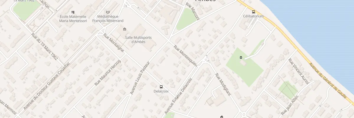 Plan du 4 Rue Montesquieu à Ambès
