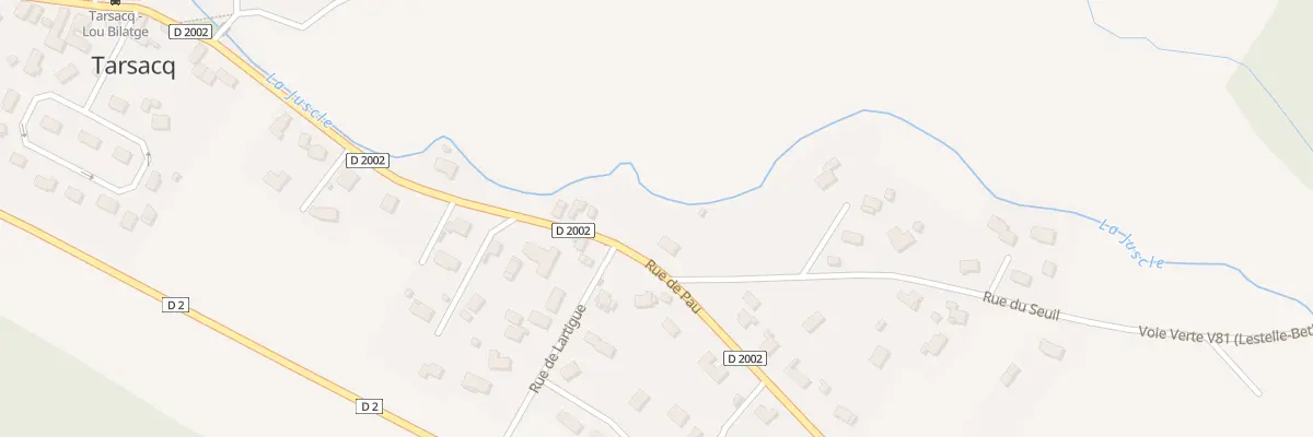 Plan du 46 Rue de Pau à Tarsacq