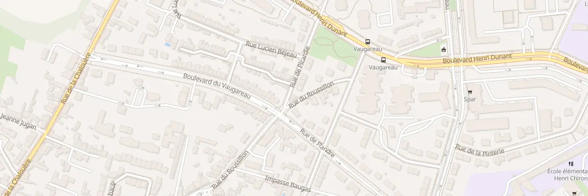 Plan du 8 Rue du Roussillon à Angers