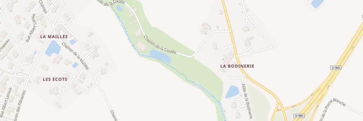 Plan du 16 Che de la Coulee Saint Hilaire à Lys-Haut-Layon