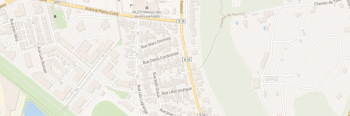 Plan du 6 Rue Denis Cordonnier à Floirac
