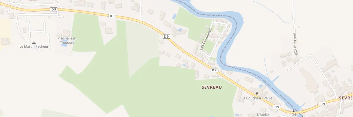 Plan du 73 Av du Marais Poitevin à Magné
