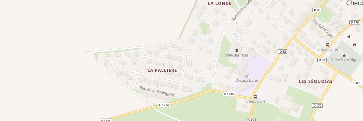 Plan du 6 Rue de la Houppelande à Thue et Mue