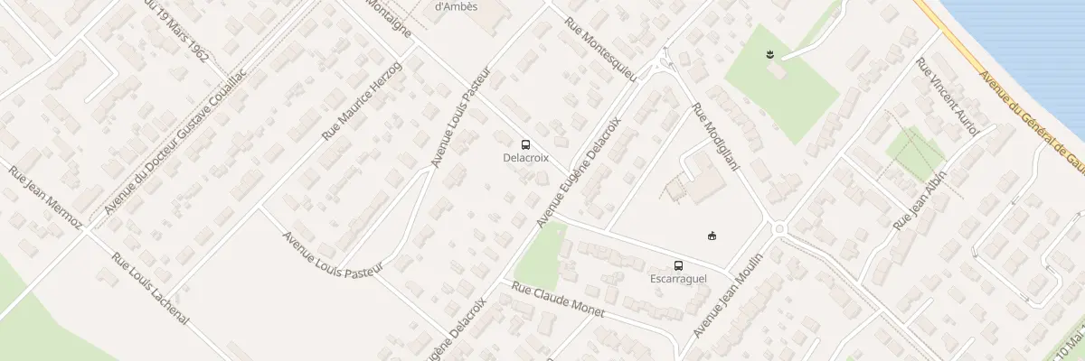 Plan du 18 Rue Montaigne à Ambès