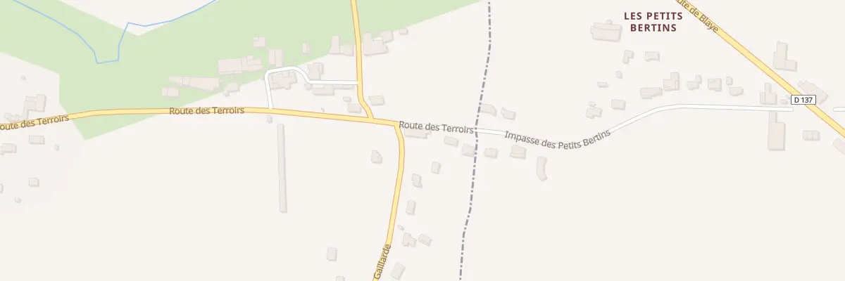 Plan du 90 Che de la Gaillarde à Teuillac