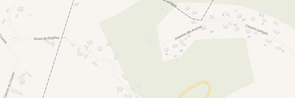 Plan de Lartigau à Cescau