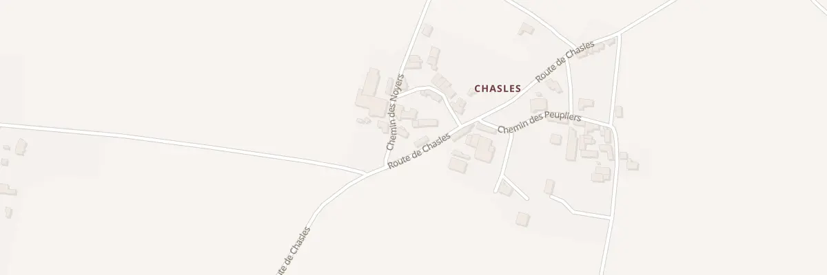 Plan du 308 Rte de Chasles à Bellevigne-en-Layon