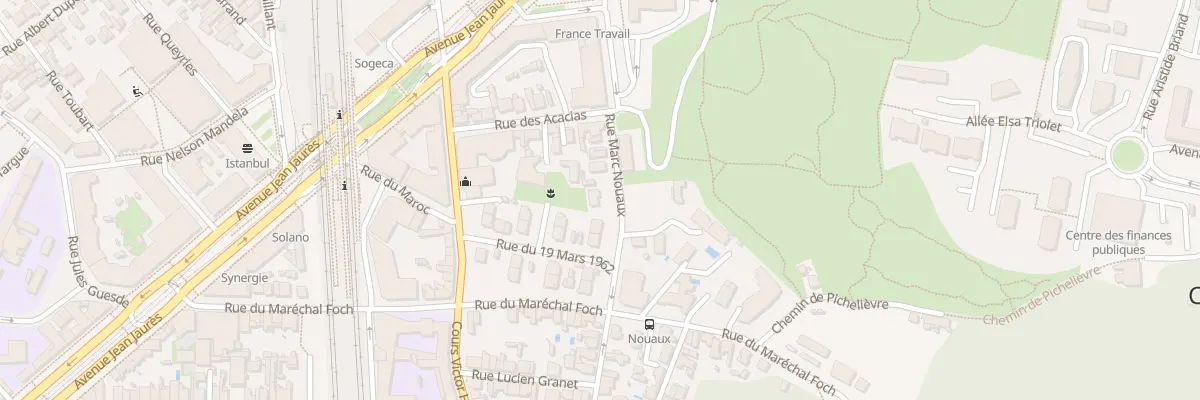 Plan du 4 Rue Marc Nouaux à Cenon