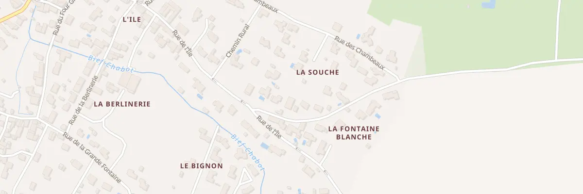 Plan du 7 Rte de la Broute à Frontenay-Rohan-Rohan