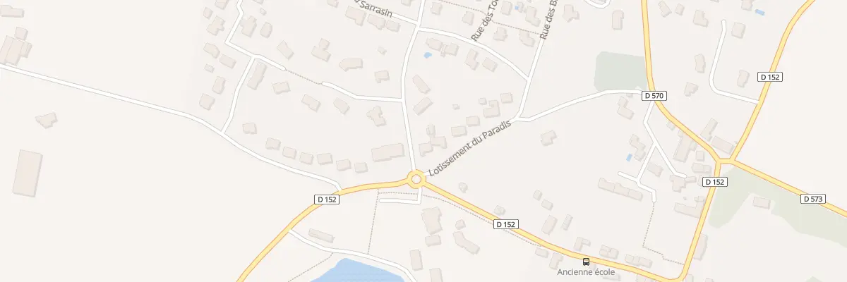 Plan du 6 Lot. du Paradis à Saint-Denis-du-Maine