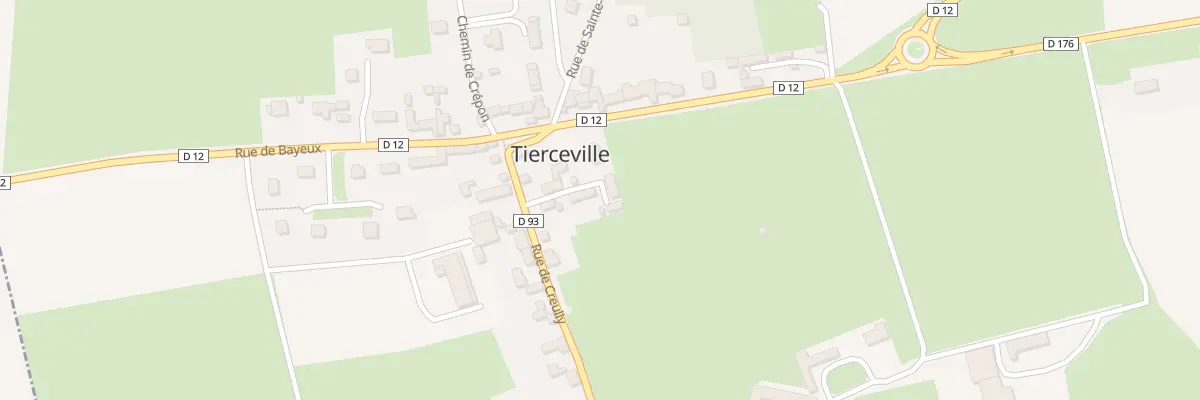 Plan du 5 Rue de Creully à Ponts sur Seulles