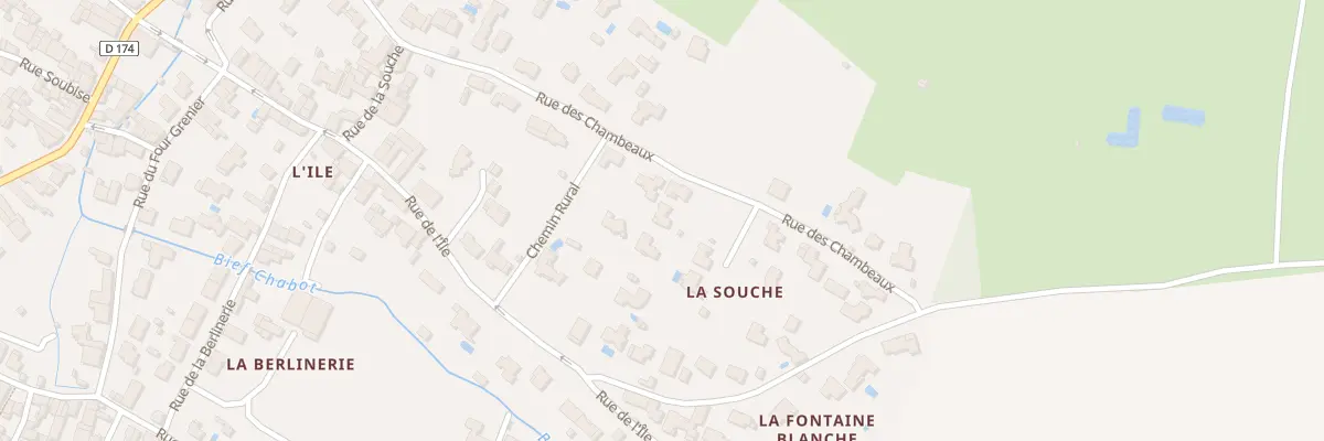 Plan du 60A Rue des Chambeaux à Frontenay-Rohan-Rohan