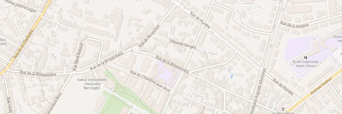 Plan du 45 Rue de la Brisepotière à Angers