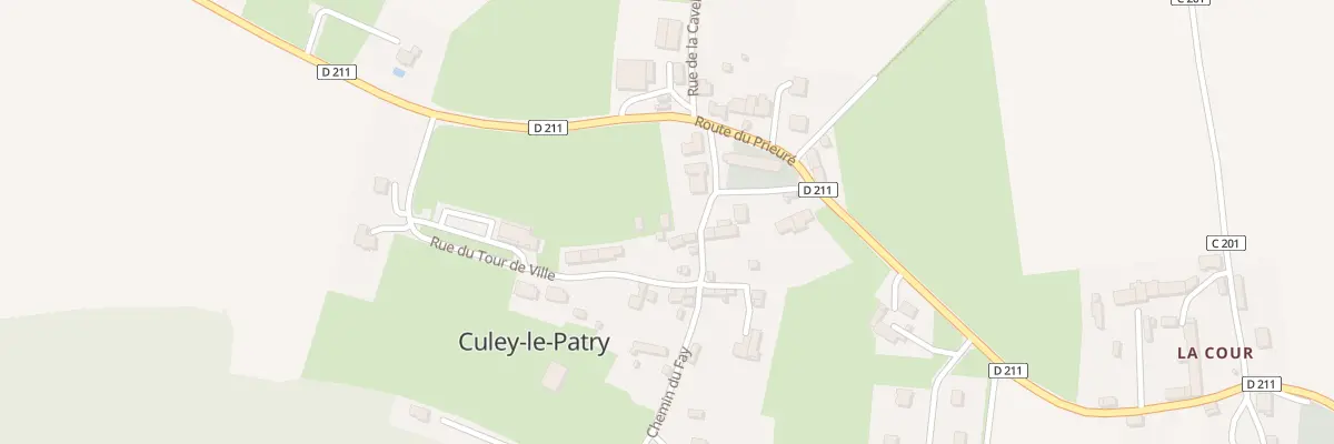 Plan du 132 Rue du Tour de Ville à Culey-le-Patry