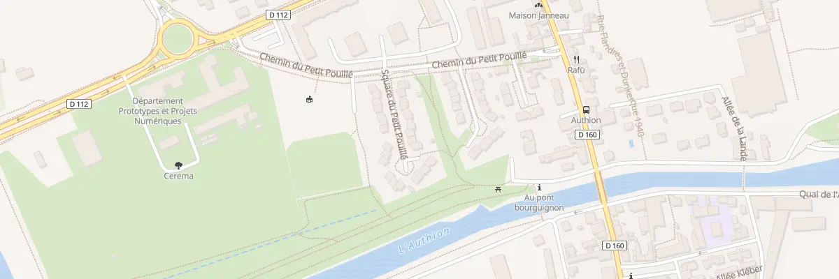 Plan du 13 Sq du Petit Pouillé aux Ponts-de-Cé