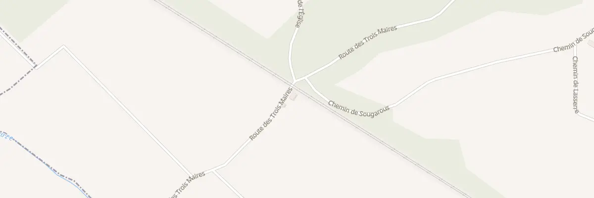 Plan du 1655 Che de l’Église à Labastide-Monréjeau