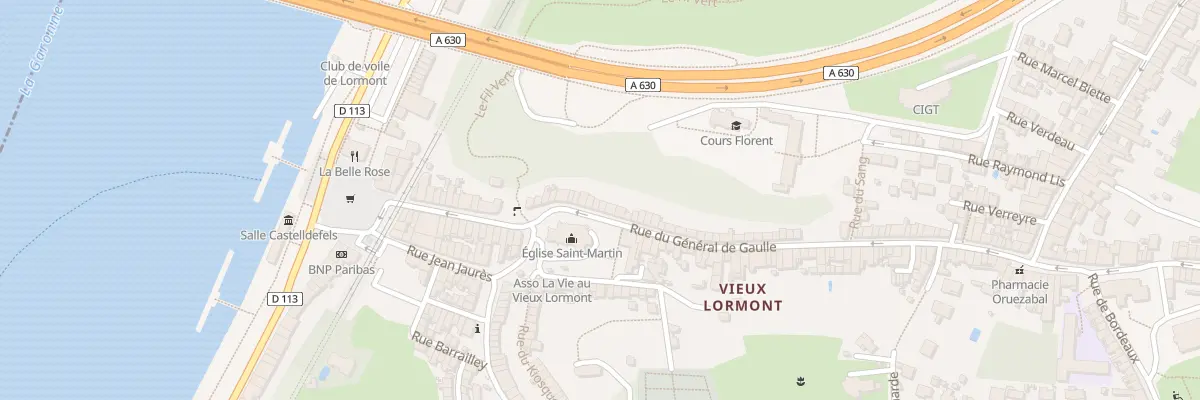 Plan du 48 Rue du Général de Gaulle à Lormont