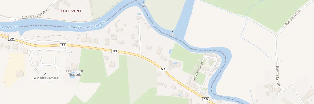 Plan du 98 Av du Marais Poitevin à Magné