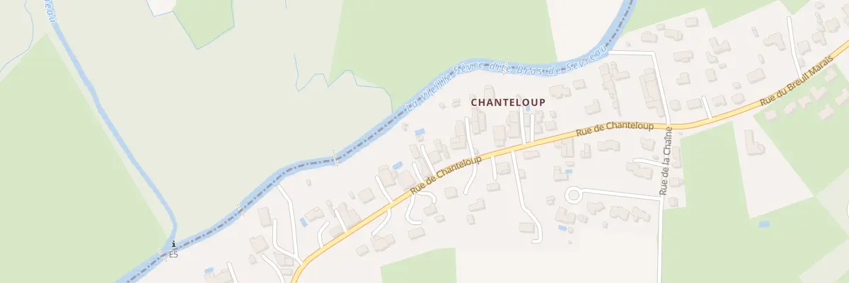Plan du 26 Rue de Chanteloup à Bessines