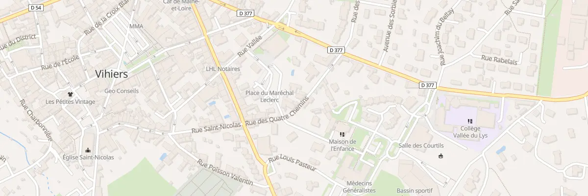 Plan du 14B Rue des Quatre Chemins à Lys-Haut-Layon