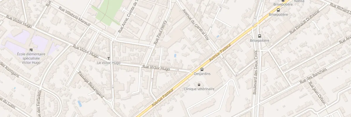 Plan du 103 Rue Victor Hugo à Angers