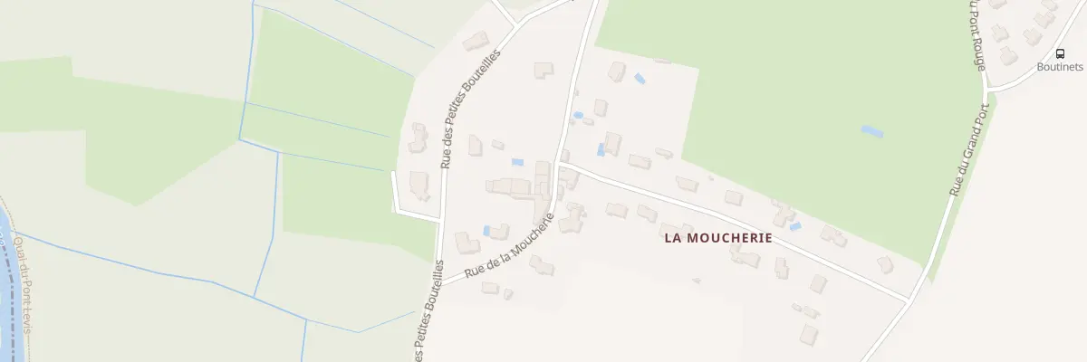 Plan du 18 Rue de la Moucherie à Niort