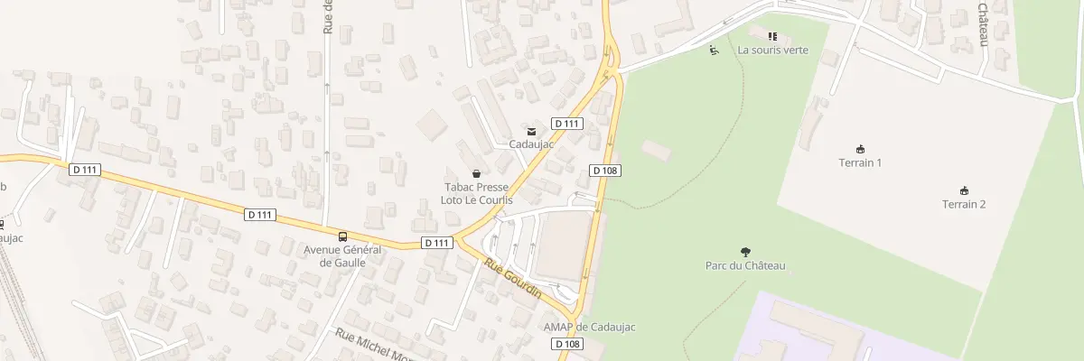 Plan du 378 Av du Gen de Gaulle à Cadaujac