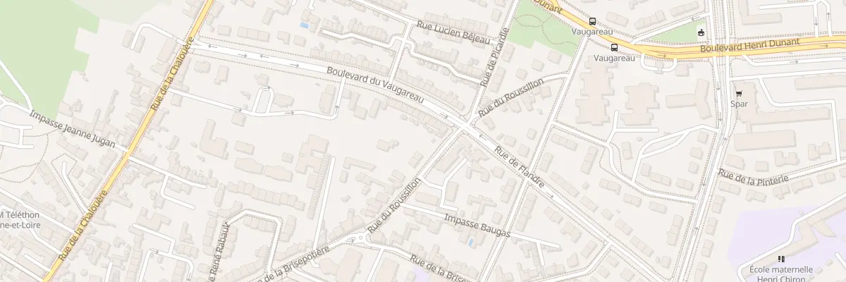 Plan du 64 Bd du Vaugareau à Angers