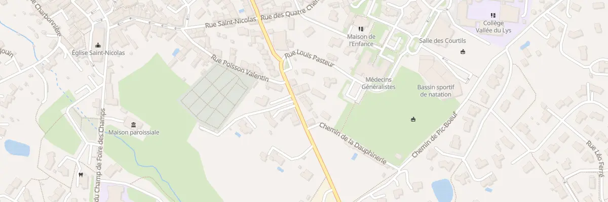 Plan du 47T Rue du Comte de Champagny à Lys-Haut-Layon
