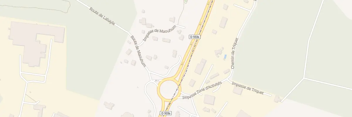 Plan du 135 Rte de Maouhum à Haut-Mauco