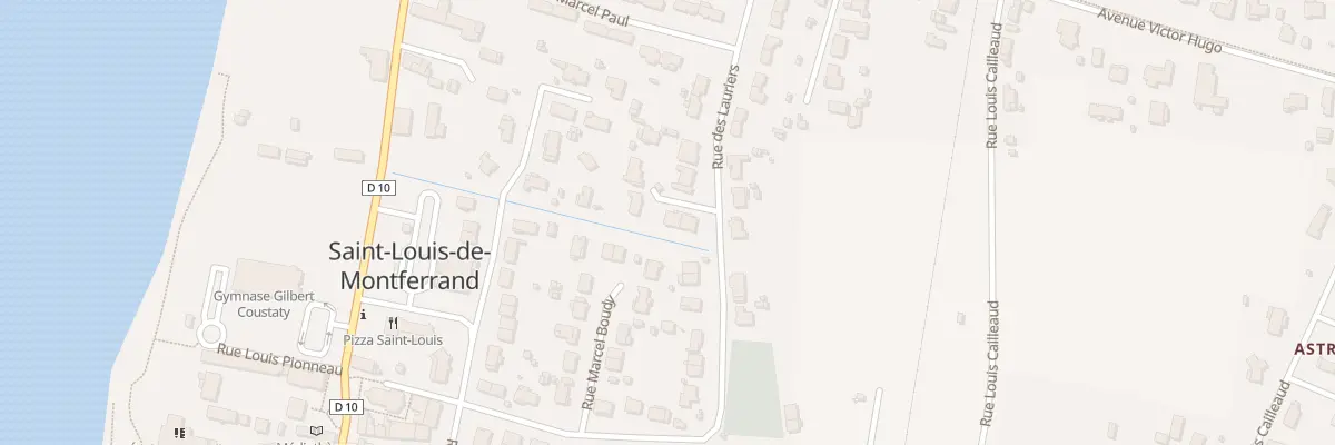 Plan du 18B Rue des Lauriers à Saint-Louis-de-Montferrand