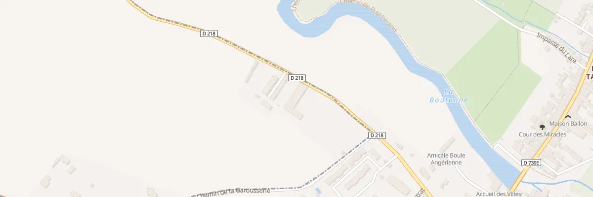 Plan du 840 Rue de la Garousserie à Ternant