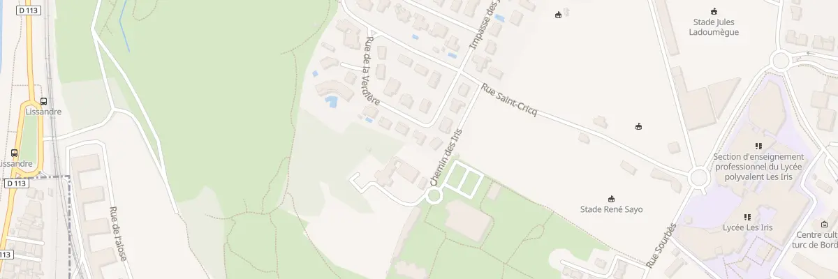 Plan du 9 Rue de la Verdière à Lormont